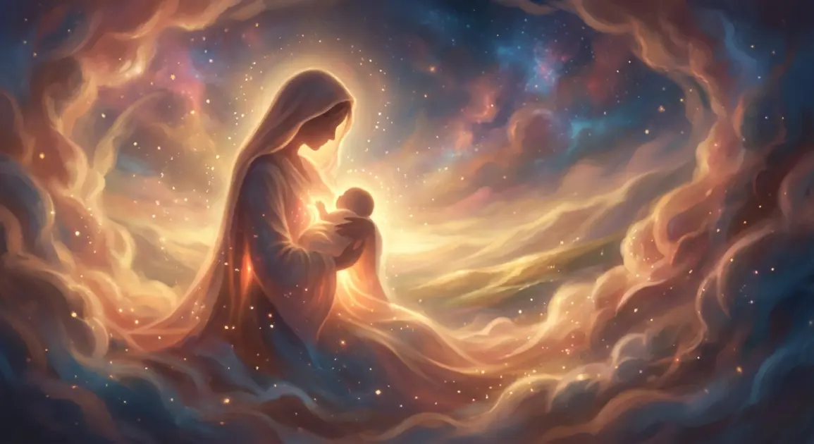 soñar con la virgen