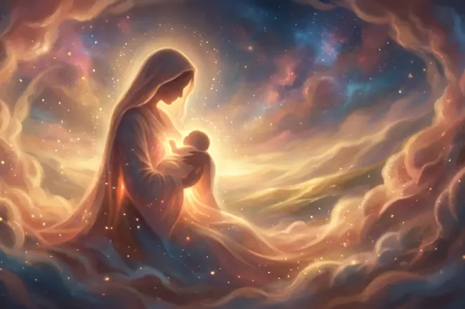 soñar con la virgen